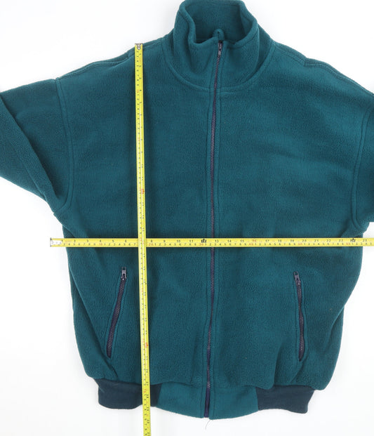 Polartec Men’s Green XL Fleece Full Zip Jacket Outdoor