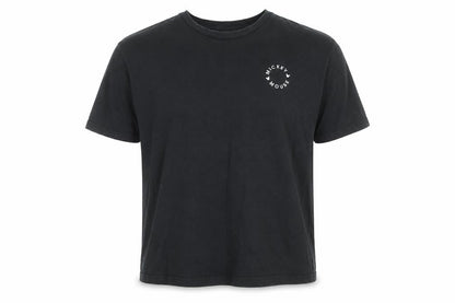 Disney Teens Black Mickey Mouse Graphic Cotton T-Shirt L