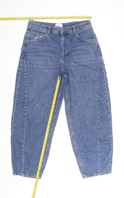 Sonoma Fashion Co Women Blue Size 12 High Rise Mom Jeans