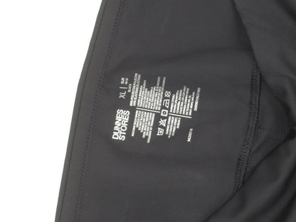 Dunnes Stores Womens Black XL Cropped Leggings with Pockets