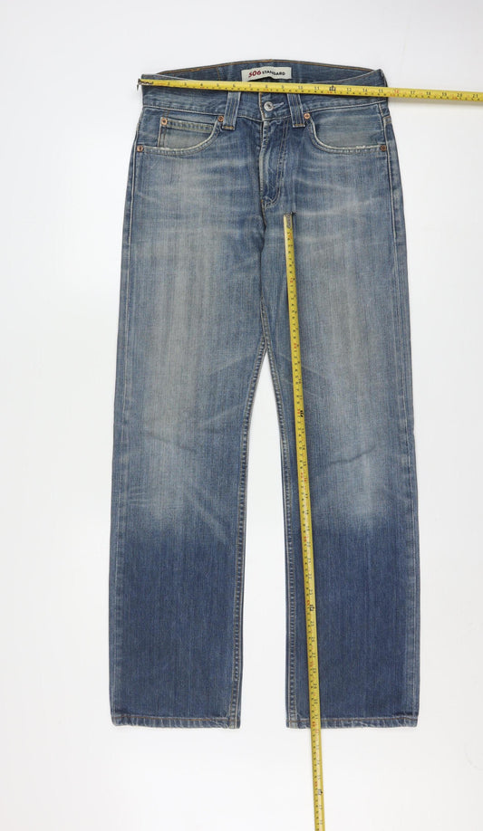 Levi’s 506 Standard Men's Blue Straight Fit Denim Jeans W39 L32