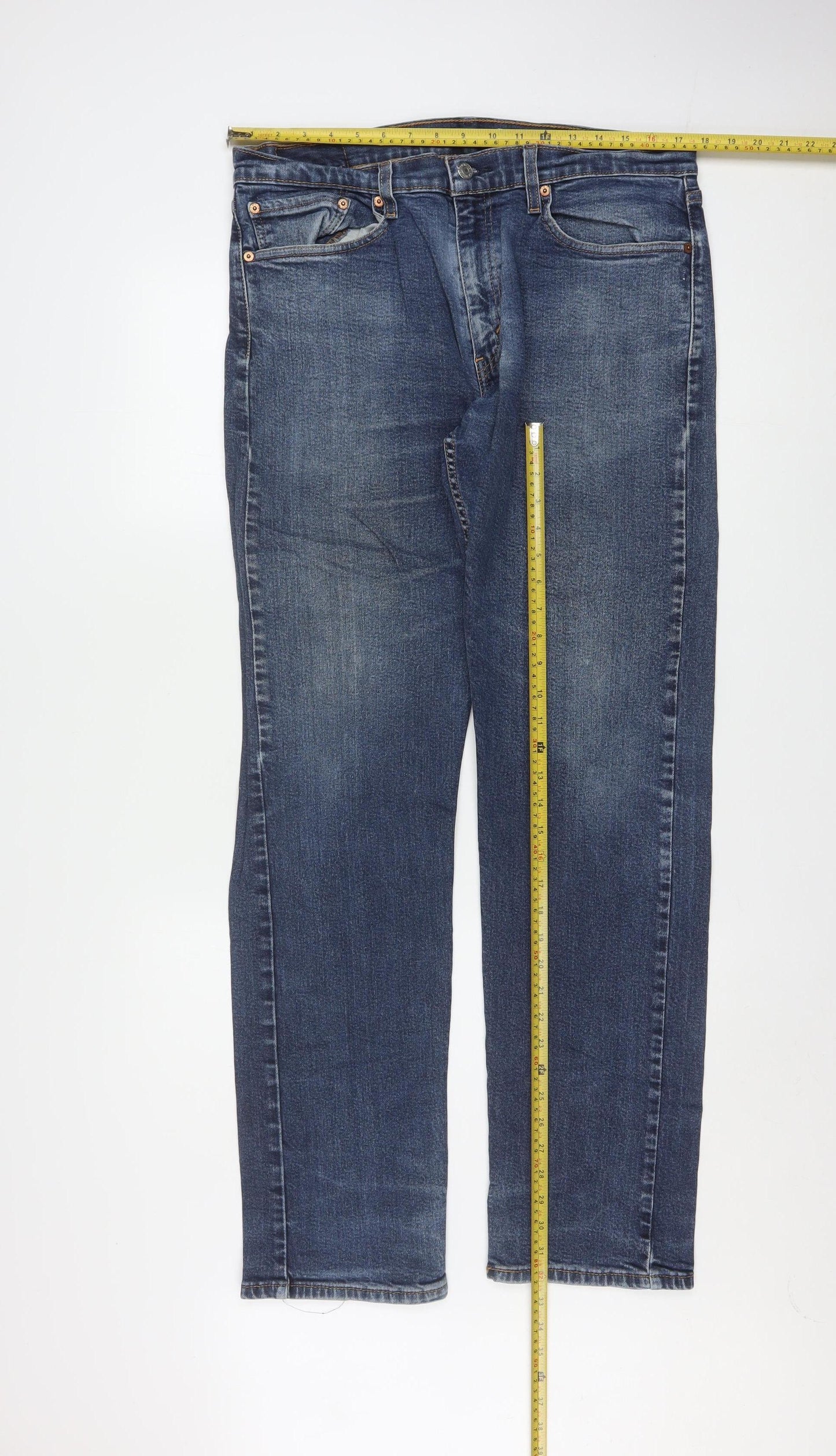 Levi's 505 Men's Blue Regular Straight Denim Jeans W34 L34