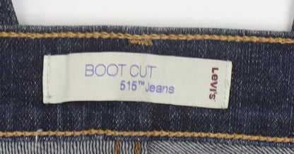 Levi's Women's Blue 515 Bootcut Stretch Denim Jeans Size 6