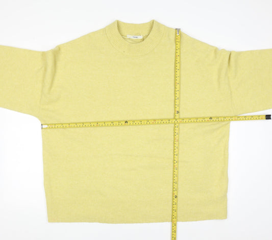 George Women Green XL Relaxed Crew Neck Pullover Jumper