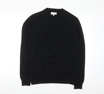 Next Men's Black Medium Crew Neck Pullover Jumper