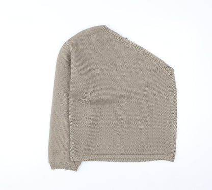 Marks and Spencer Women’s Beige Asymmetrical Knit Jumper M