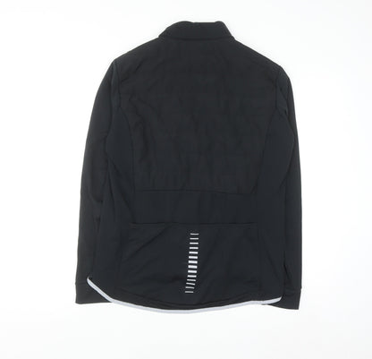 Crane Women's Black Size 12/14 Windbreaker Cycling Jacket