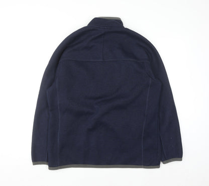 Craghoppers Men's Blue XL 1/4 Zip Fleece Pullover Sweatshirt
