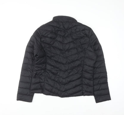 Primark Women Black M Quilted Puffer Jacket Lightweight Nylon