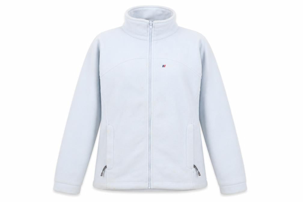 Berghaus Women’s Light Blue Full Zip Fleece Jacket Size 16