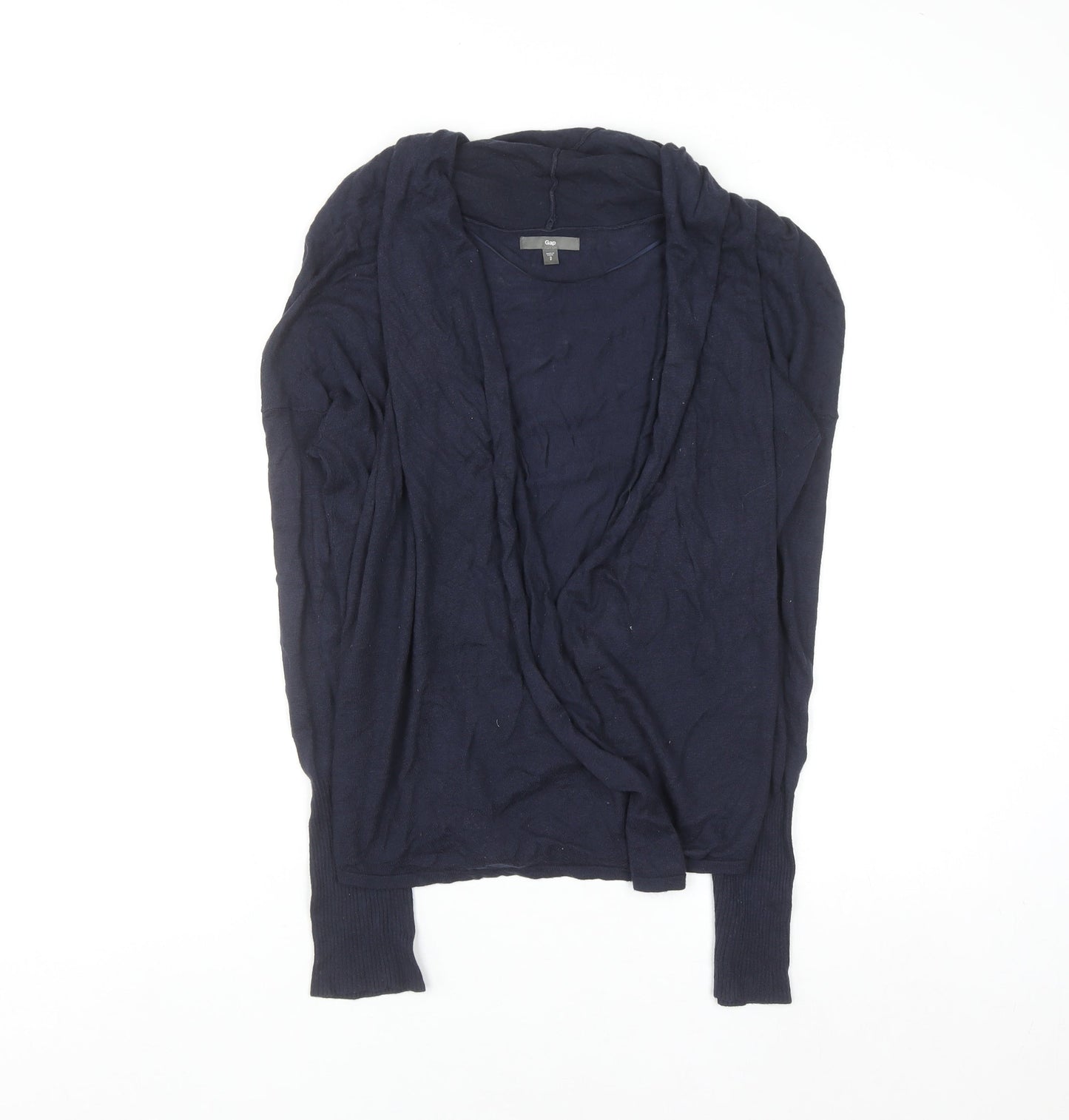 Gap Women’s Blue Long Sleeve Open Cardigan Knit Jumper Size S
