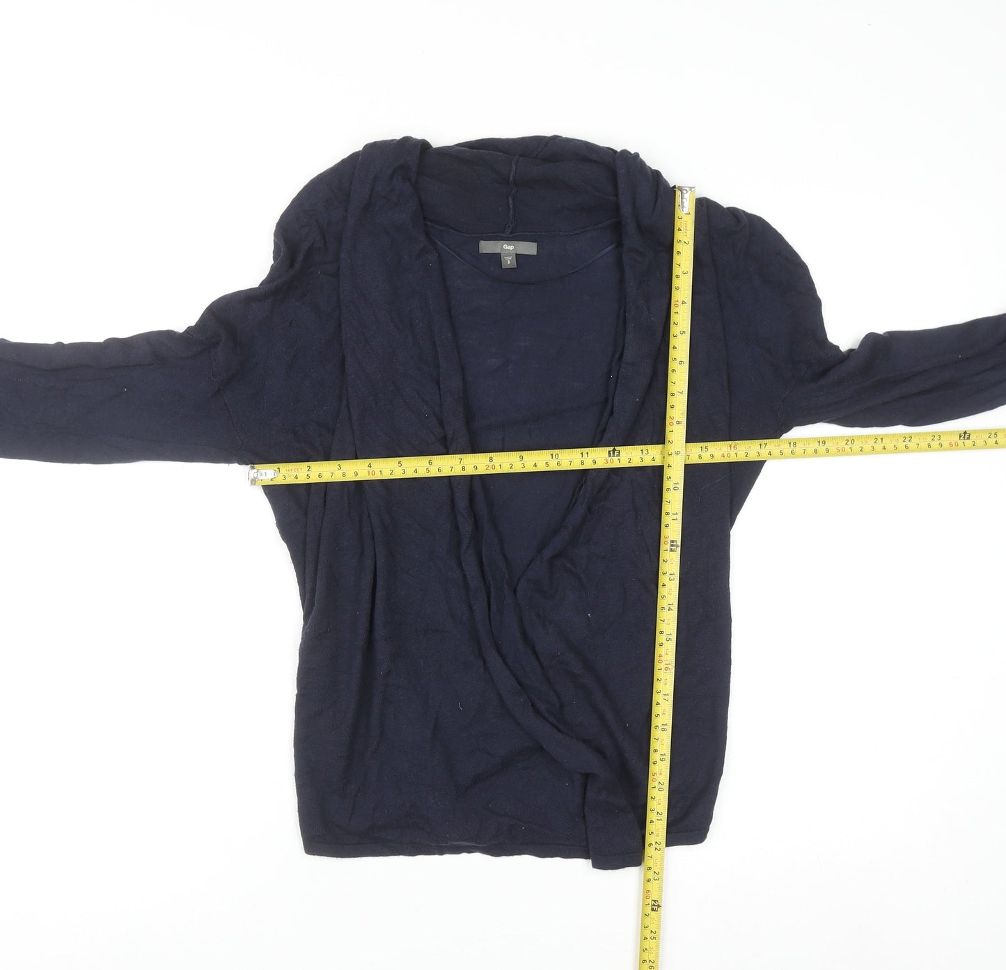 Gap Women’s Blue Long Sleeve Open Cardigan Knit Jumper Size S