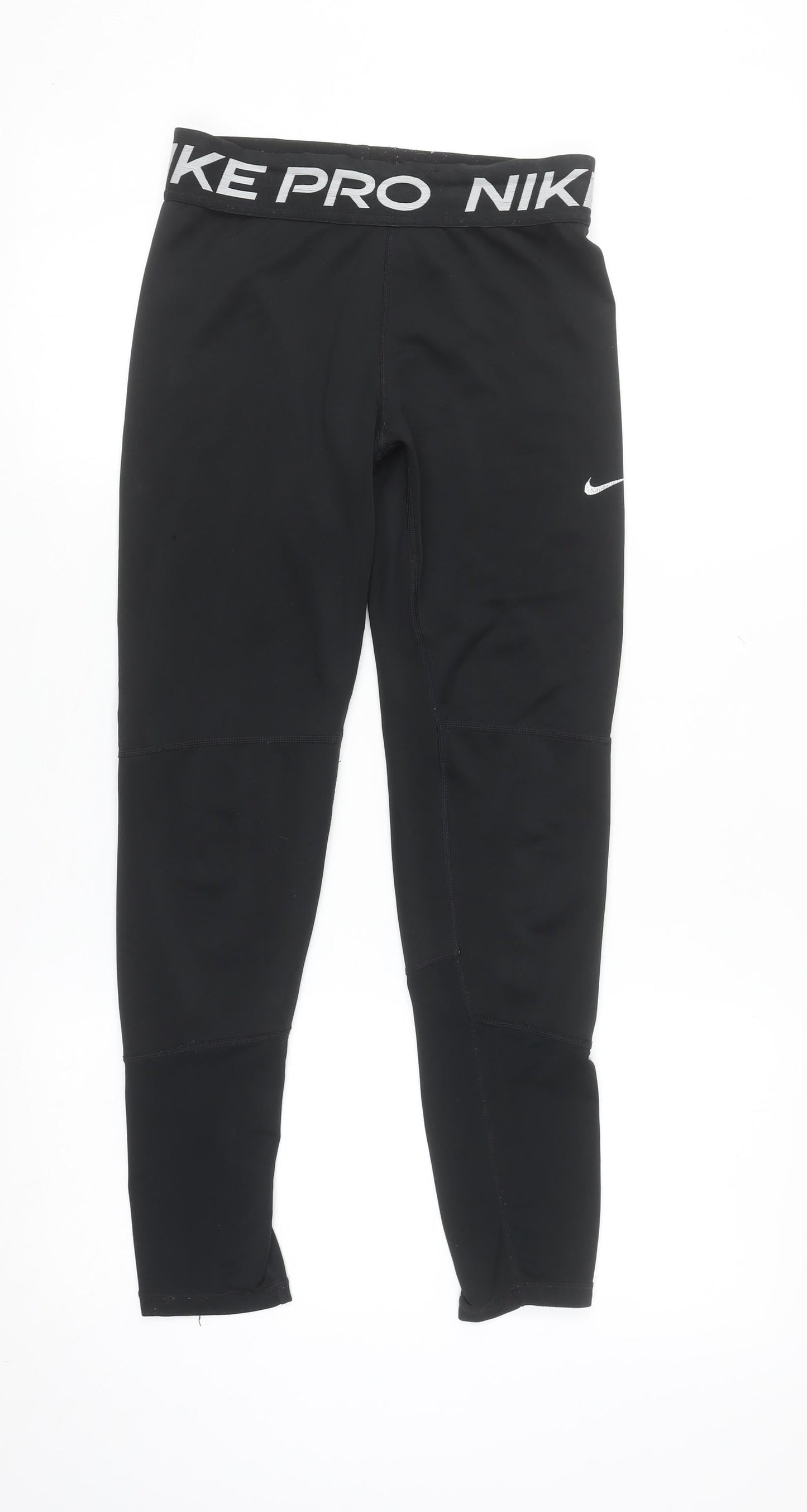 Nike Pro Women Black XL Sports Leggings Moisture Wicking Stretch