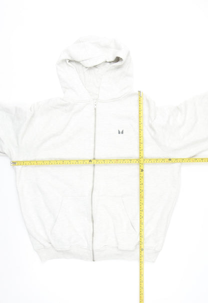 MP Men’s Grey Full Zip Hoodie Size L Regular Fit