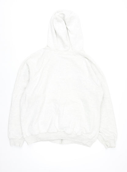 MP Men’s Grey Full Zip Hoodie Size L Regular Fit