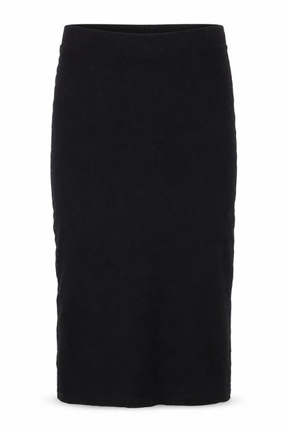 Pink Woman Black XS Midi Pencil Stretch Skirt for Women