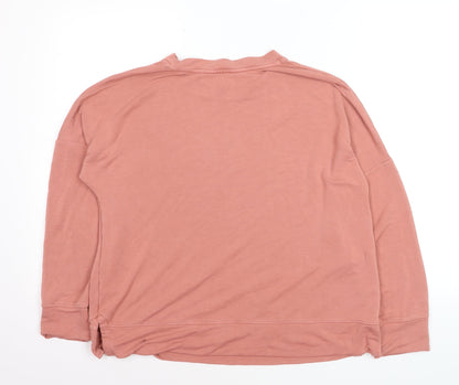 Marks and Spencer Women’s Pink Feline Embroidered Jumper Size 12