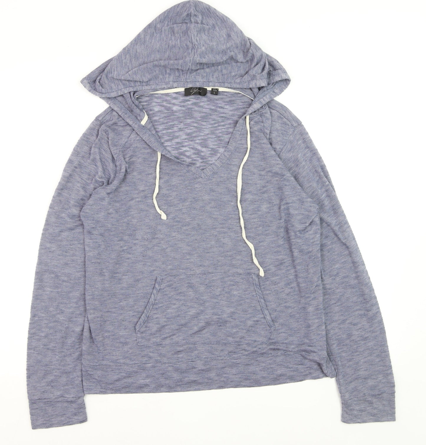 Lyla Women’s Blue Lightweight Pullover Hoodie Size L