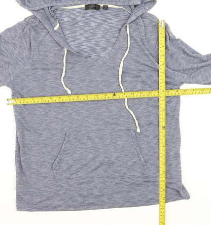 Lyla Women’s Blue Lightweight Pullover Hoodie Size L