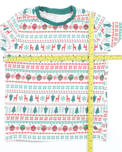 Esmara Boys Multicoloured Christmas Long Sleeve Pyjama Top 9-10 Years