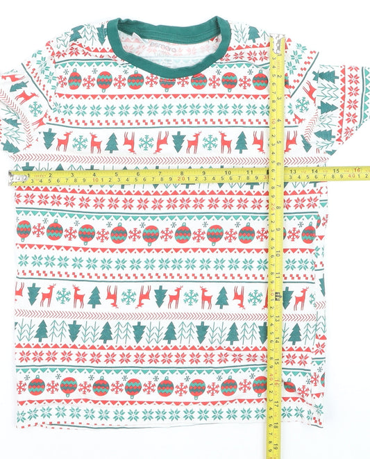 Esmara Boys Multicoloured Christmas Long Sleeve Pyjama Top 9-10 Years