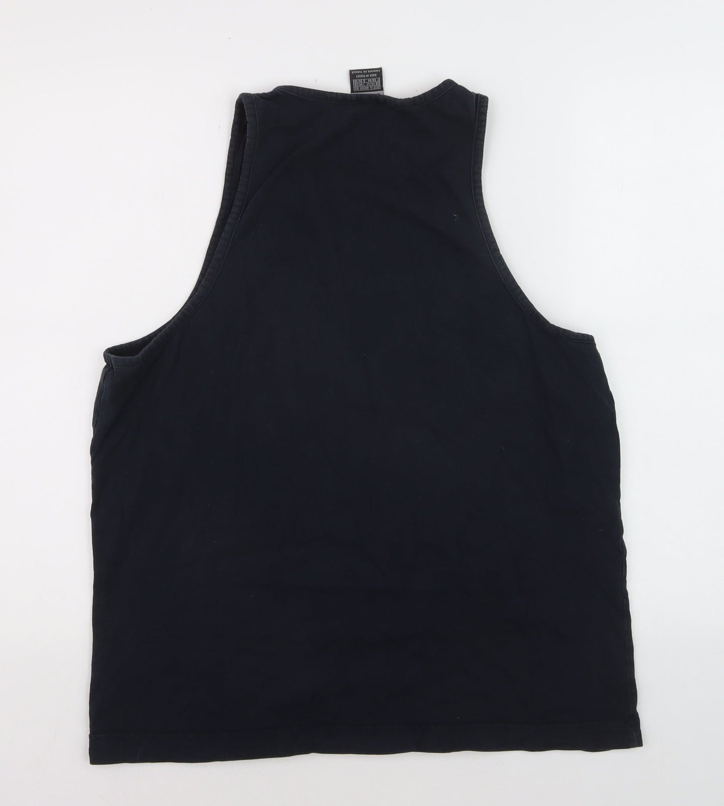 Nike Men's Black XL Athletic Tank Top 100% Cotton Sportswear