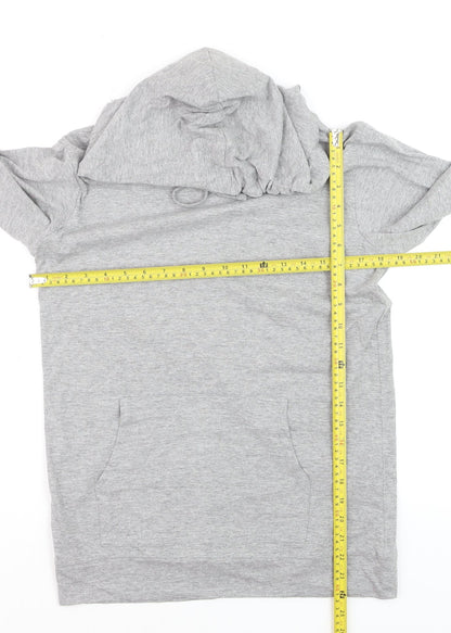 Kate Morgan Womens Grey Pullover Hoodie UK 8-10 Cotton Blend