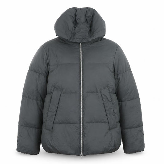 Primark Women’s Green Puffer Jacket Hooded Medium Thermal Wind Resistant