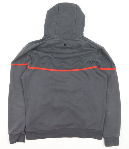 Mountain Warehouse Men’s Grey Pullover Hoodie Medium Outdoor Quick Dry