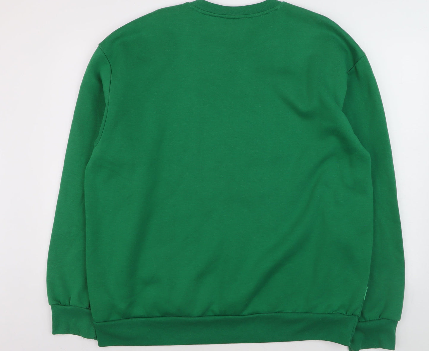 Slazenger Men’s Green 2XL Crew Neck Pullover Sweatshirt