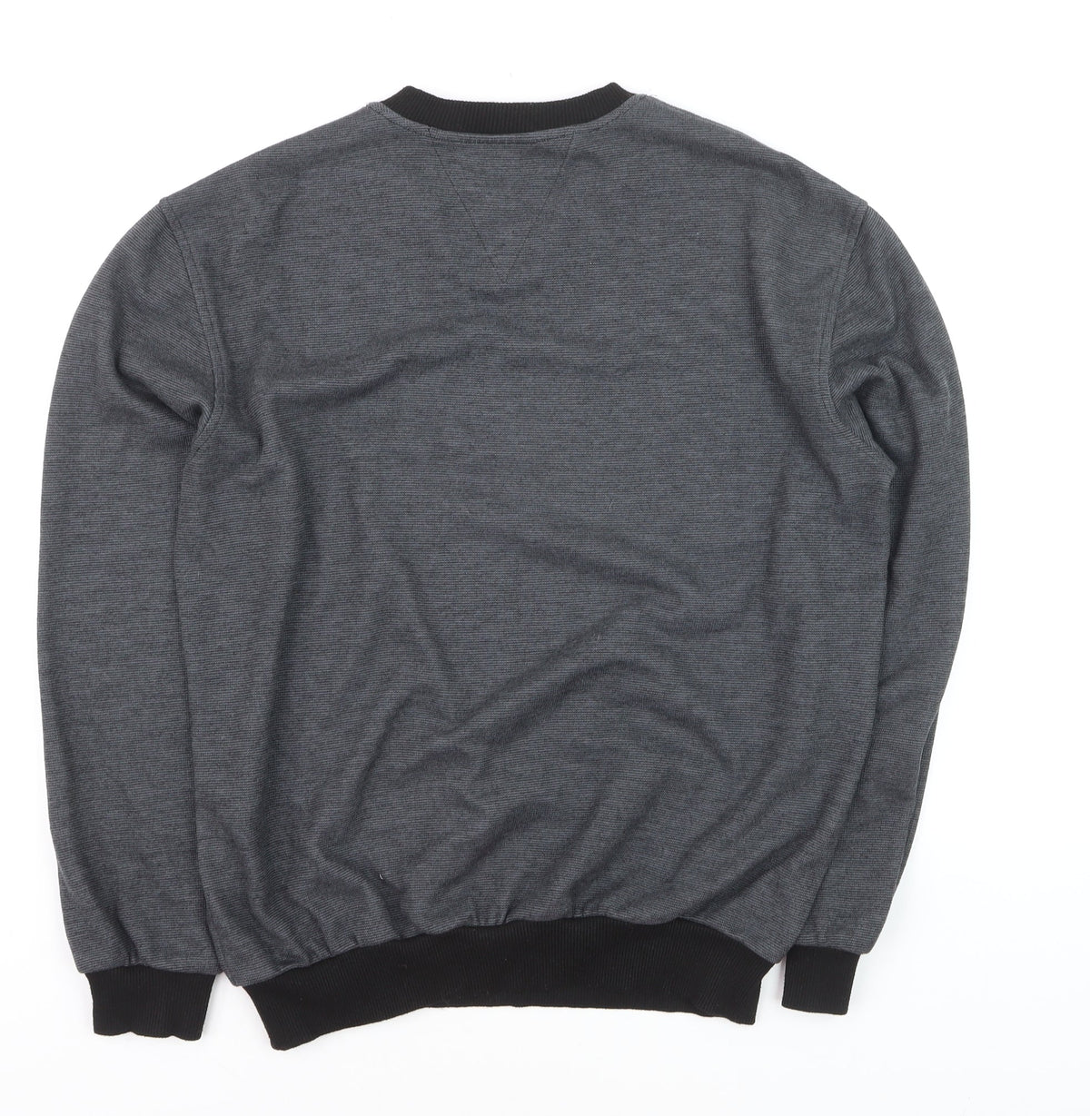 Galvini Mens Grey XL V-Neck Pullover Jumper Casual Knitwear