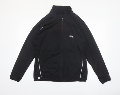 Trespass Mens Black XXL Softshell Windbreaker Jacket