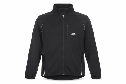 Trespass Mens Black XXL Softshell Windbreaker Jacket