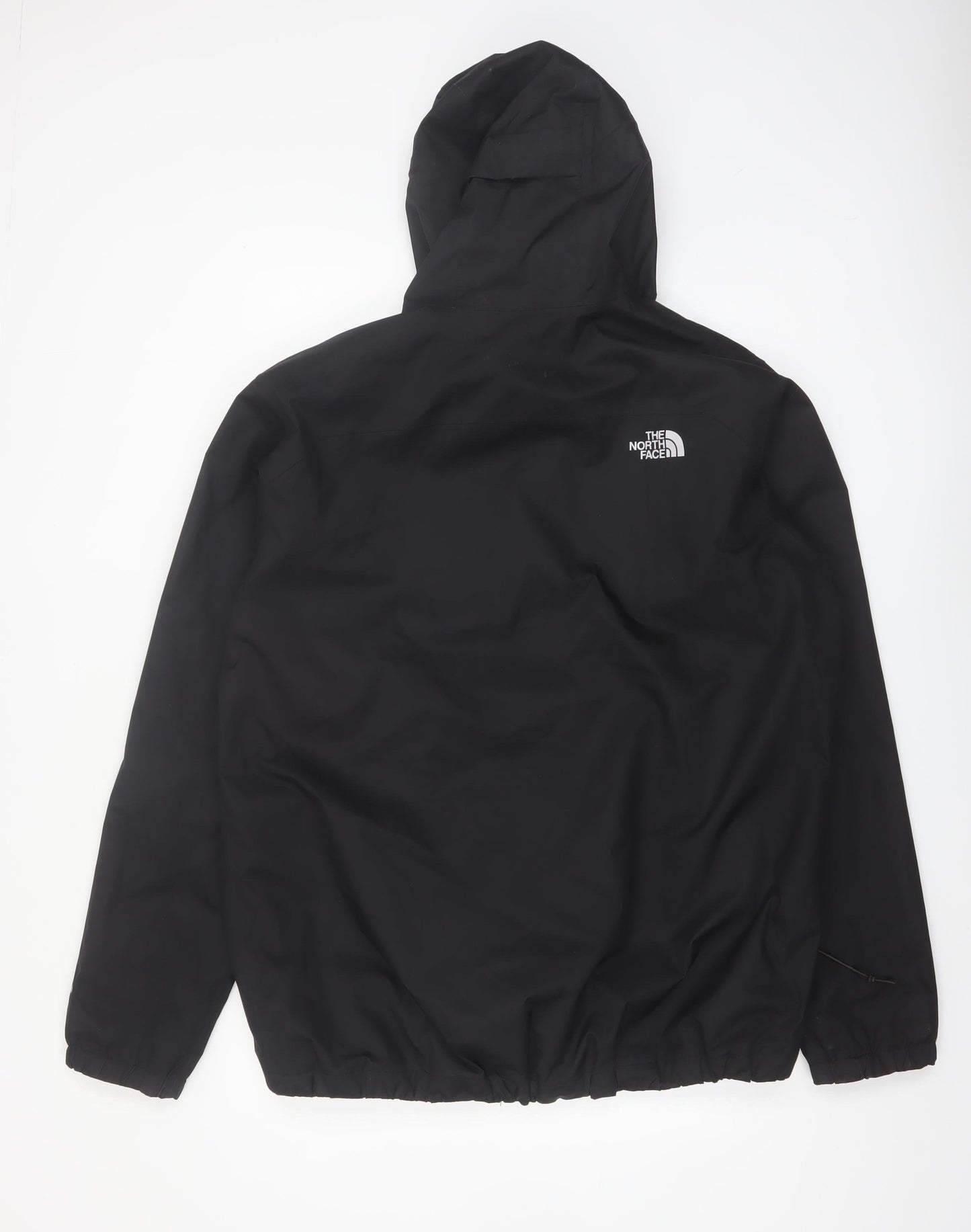 The North Face Men's Black XL Waterproof Hooded Rain Jacket