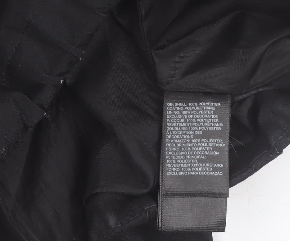 The North Face Men's Black XL Waterproof Hooded Rain Jacket