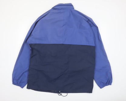 Regatta Men’s Blue XL Waterproof Windproof Hooded Rain Jacket