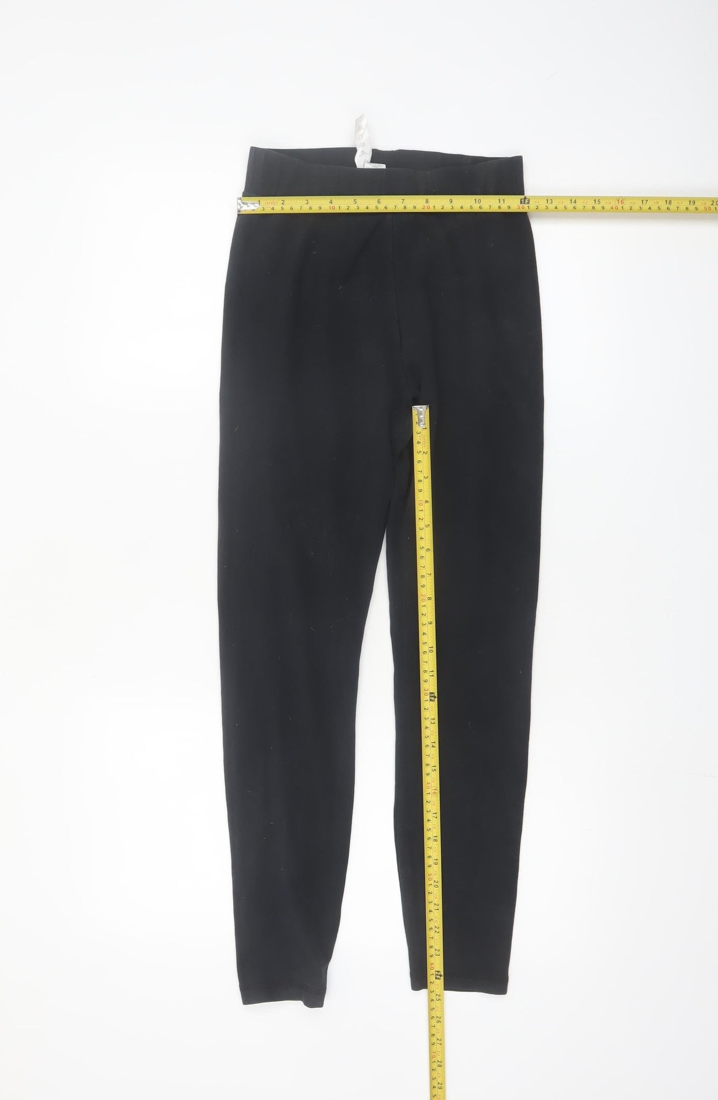 New Balance Womens Black Leggings Medium Cotton Stretch Gymwear