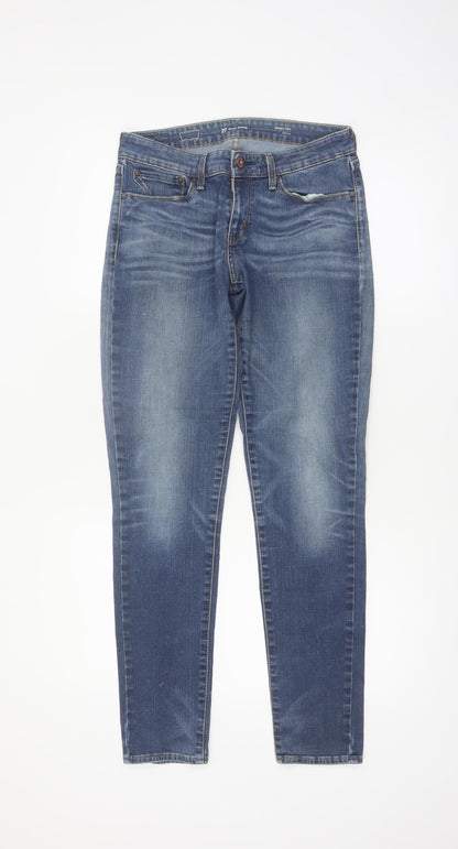 Levi's Women's Blue Skinny Jeans Size 27 Demi Curve Mid Rise