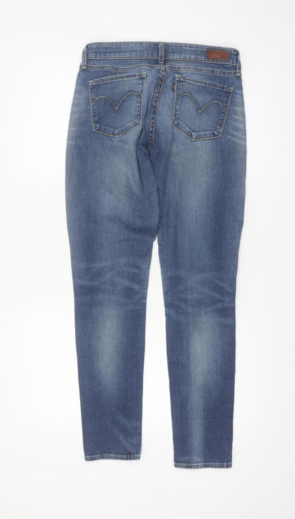 Levi's Women's Blue Skinny Jeans Size 27 Demi Curve Mid Rise