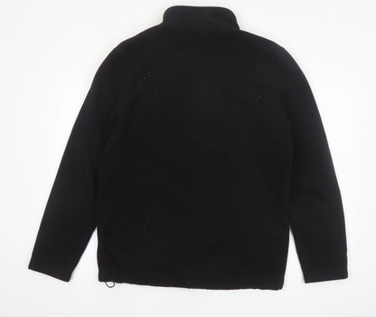 Karrimor Men's Black Fleece Full Zip Outdoor Jacket Size M