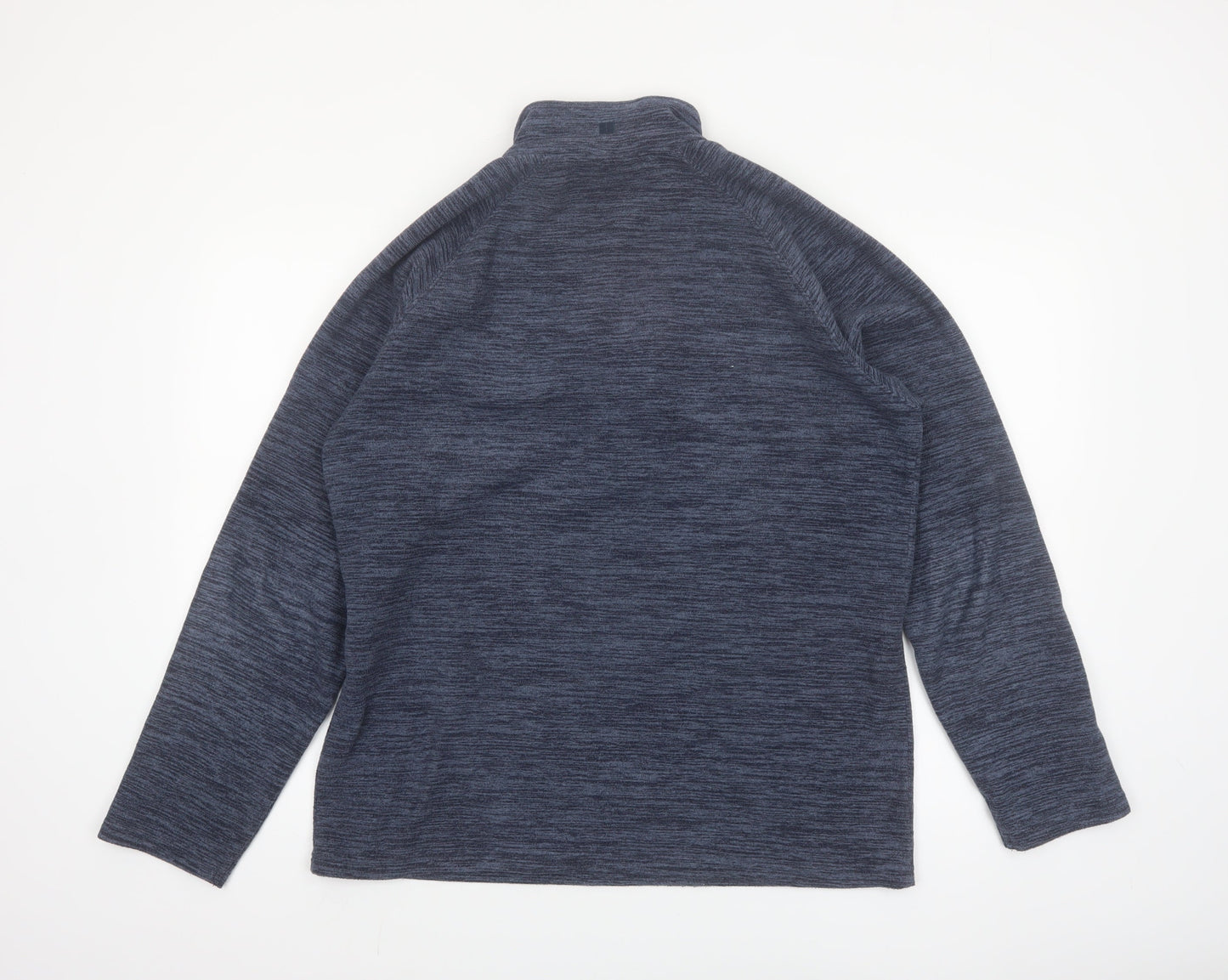 Mountain Warehouse Men's Blue Fleece 1/4 Zip Pullover Sweatshirt M