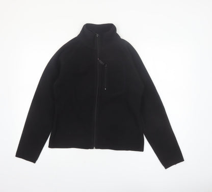 L.O.G.G. Women’s Black Fleece Jacket Size S Full Zip Casual