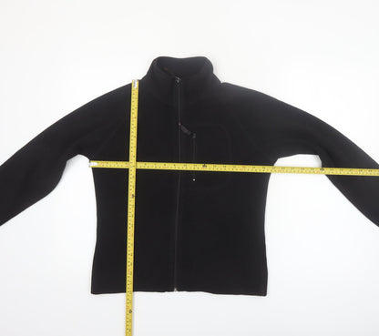 L.O.G.G. Women’s Black Fleece Jacket Size S Full Zip Casual