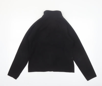 L.O.G.G. Women’s Black Fleece Jacket Size S Full Zip Casual