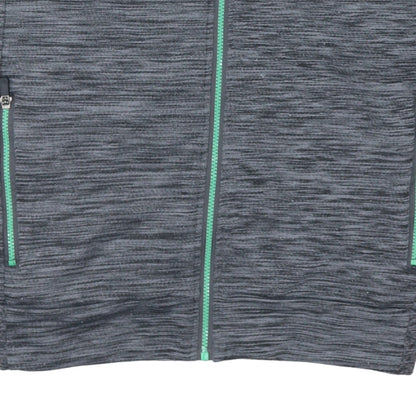 Kappa Men's Grey 2XL Full Zip Hoodie Jacket with Logo