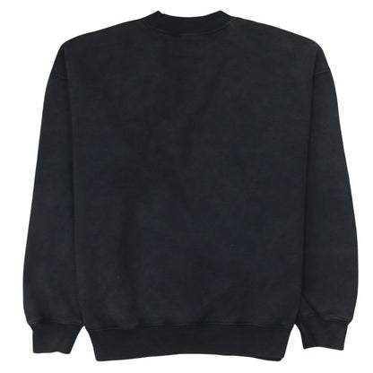 Abercrombie & Fitch Women Black Chicago Bulls Oversized Sweatshirt S
