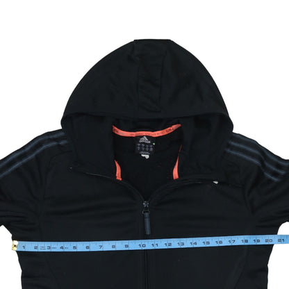 Adidas Men's Black Full Zip Hoodie Size M Sportswear