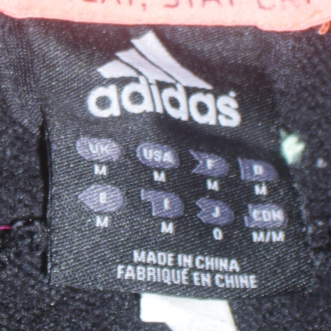 Adidas Men's Black Full Zip Hoodie Size M Sportswear
