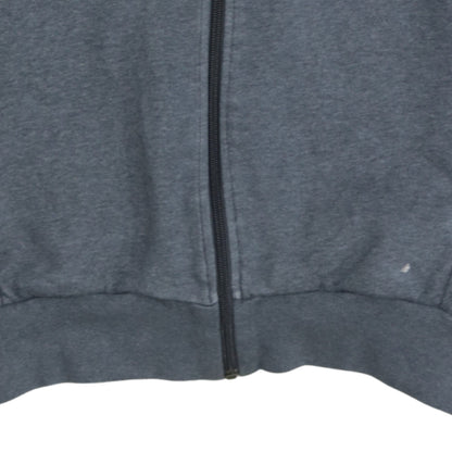 Adidas Mens Grey Track Jacket M Full Zip Retro Sports Style