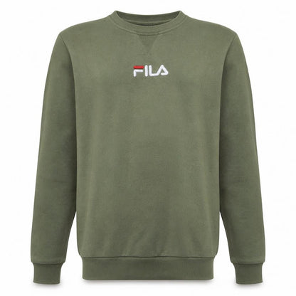 Fila Men’s Green Crew Neck Pullover Sweatshirt Size S